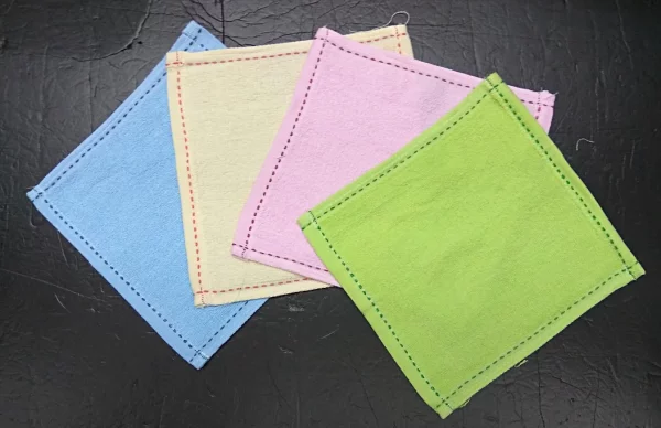 1801 Solid Color Face Towel 8x8-3