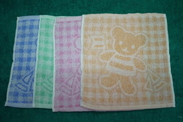 2116 Jacquard Cartoon Towel 11x11 -3