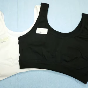 2232 double layer half cup tanktop white black 21