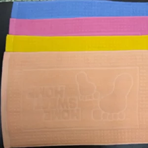 3278 sweet home plain color foot towel 4 colors 11