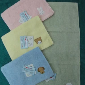 6825 taiwan 4 animals childrens towel 14rabbit bear dog sheep