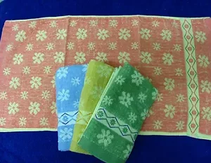 8901 sun pattern jacquard childrens towel 6