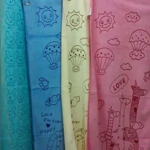 9043 nano fiber printed bath towel 27x54 28 5