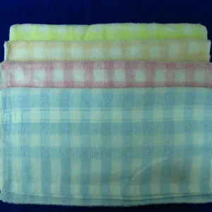 AA 0302 double boat childrens plaid towel 7