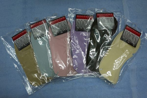 Hootchy Plain Super Low Socks