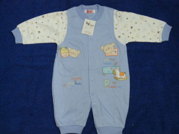 10-35, 10-27A Infant long-sleeved bodysuit 1/3