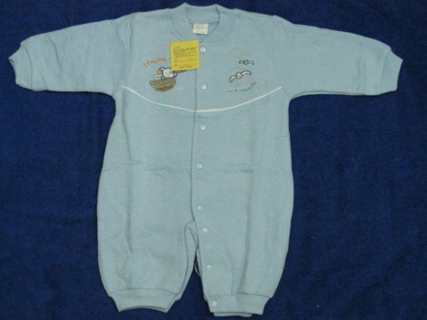 0650 Infant silk-lined bodysuit 3/12