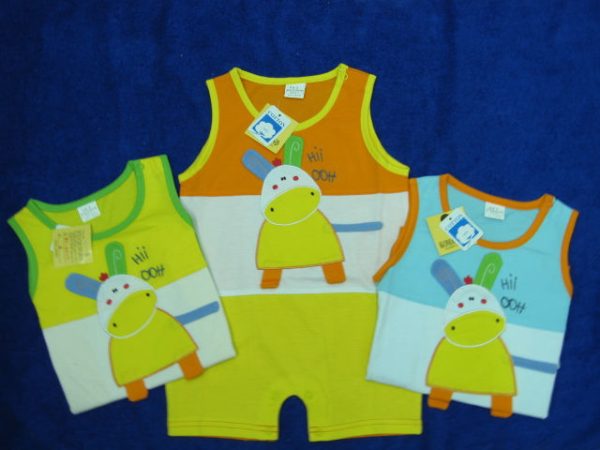 A5 1/3 yard double-sided vest bodysuit