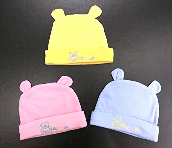 BE105 Teddy Bear Baby Beanie